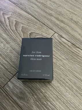 Bottle of Narciso Rodriguez for Him Bleu Noir Eau de Toilette 1.6 oz.